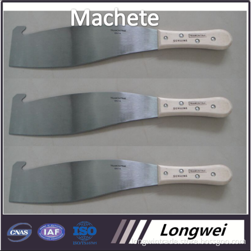 high quality machete knife with wooden handle for sale